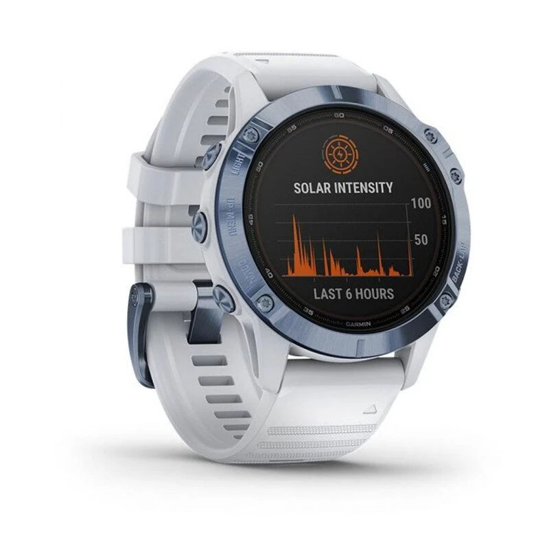 Garmin Reloj deportivo Fenix 6 Pro Solar Blanco privatesportshop.e