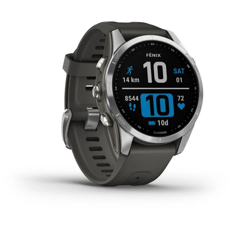 Garmin Orologio sportivo fenix 7S Grafite Argento privatesportshop