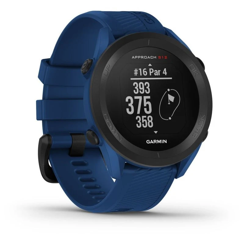 Garmin Approach S12 Golf GPS Computer (Tidal Blue) | Sportpursuit.com