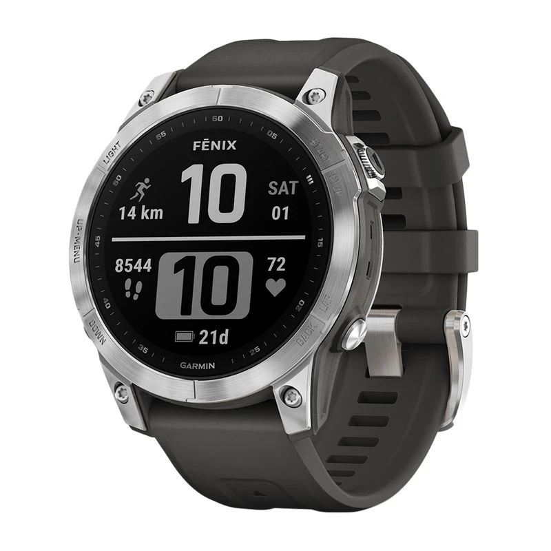Garmin Orologio sportivo fenix 7 Standard Edition Grafite Argento