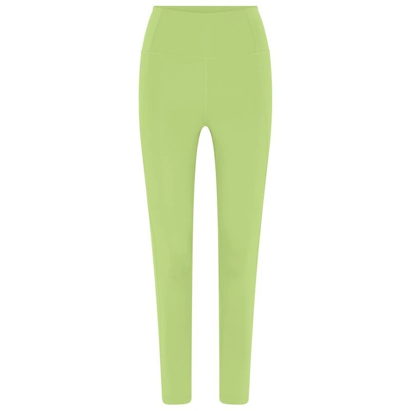 GirlfriendCollective Womens Compressive High-Rise 7/8 Tights (Key Lime