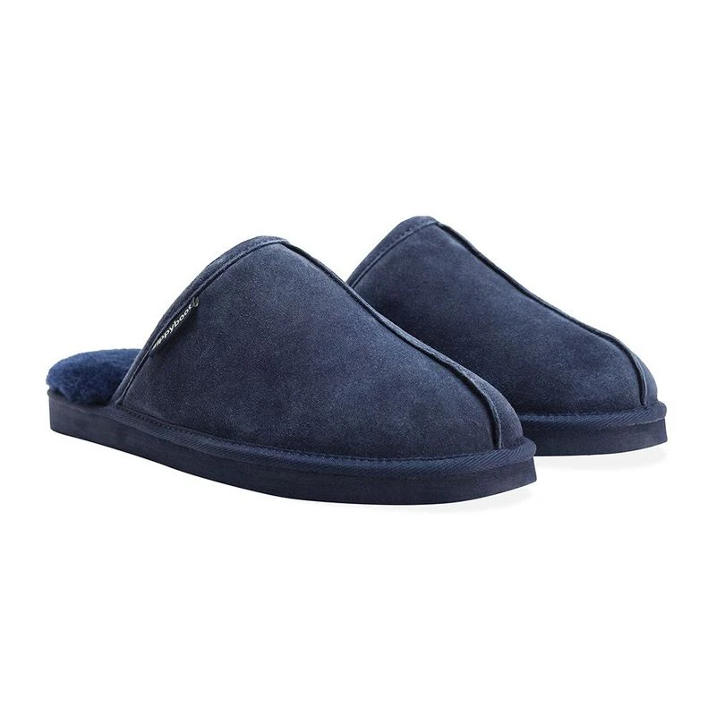 Goodwin Smith Mens Sheepskin Shoes Blue Sportpursuit