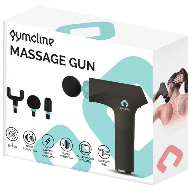 Gymcline Compact Massage Gun (Black)