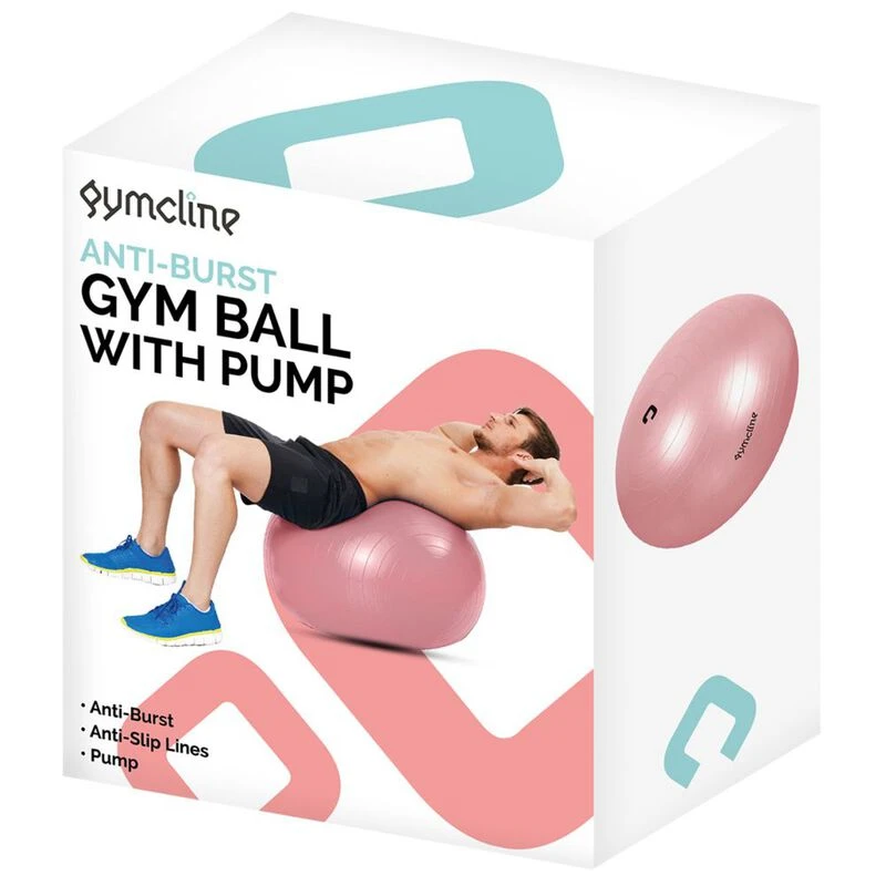 65cm gym best sale ball with pump