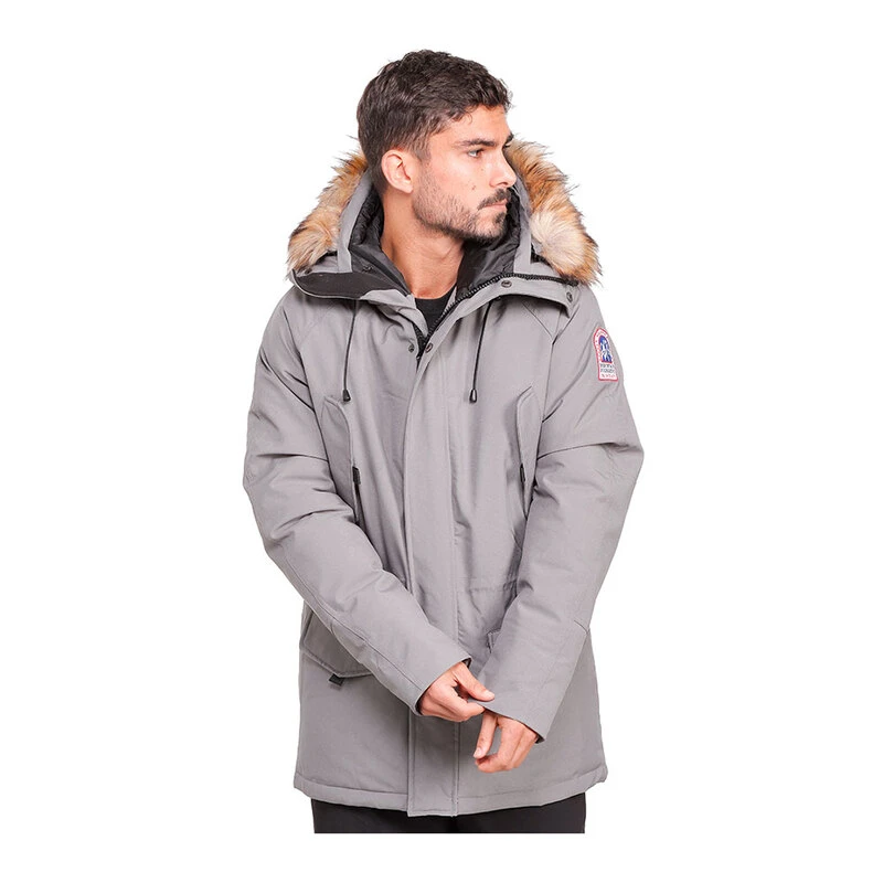 HELVETICA Mens Vancouver Original Edition Jacket Grey Sportpursuit