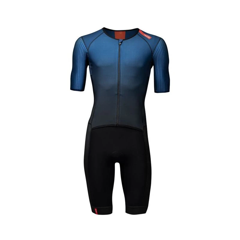 HUUB Mens Earo Pro Aero Long Course Tri Suit Navy Red Sportpursuit huub-mens-earo-pro-aero-long-course-tri-suit-navy-red-sportpursuit