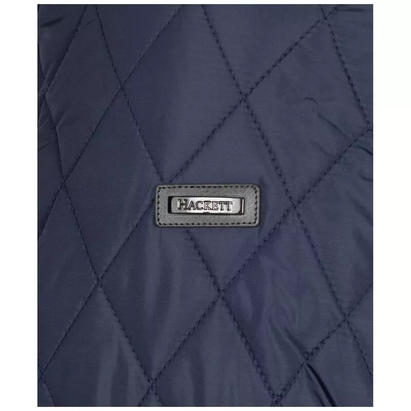 Hackett Mens Holborn Quilted Jacket Navy Sportpursuit