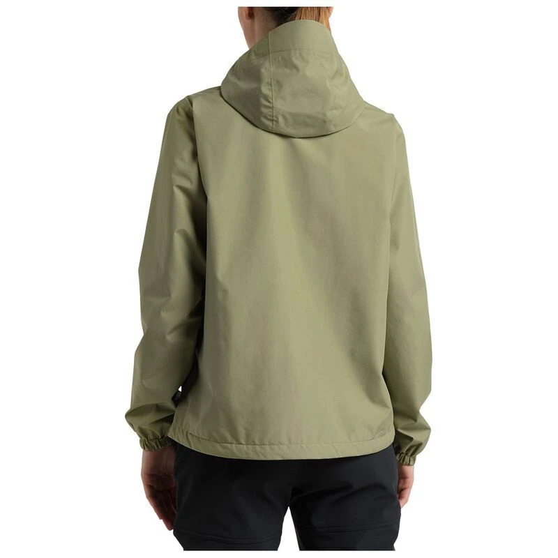 Women's ninette lightweight hooded waterproof jacket thyme leaf hotsell