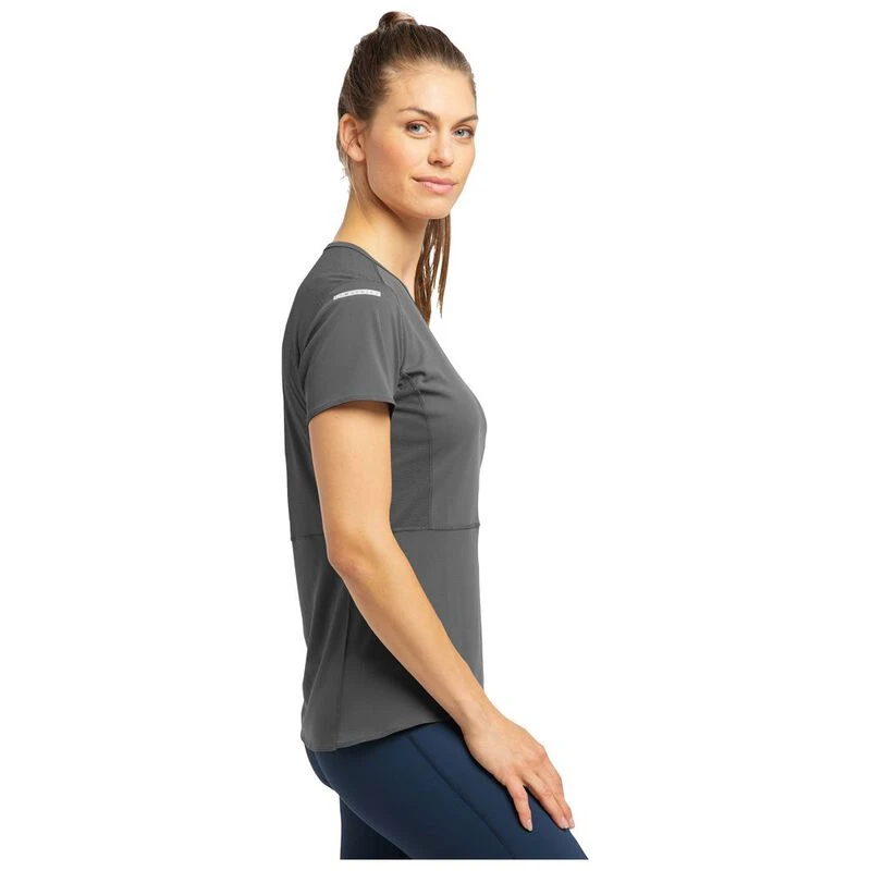 Haglöfs Womens L.I.M Crown T-Shirt (Magnetite) | Sportpursuit.com