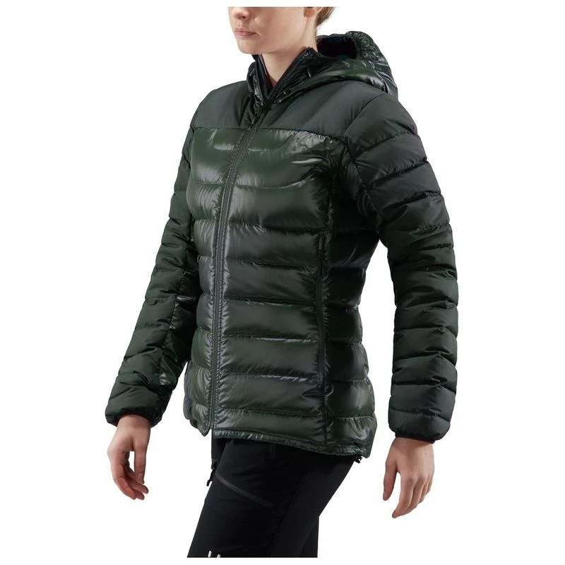 Haglofs Womens Bivvy Down Hooded Jacket Mineral Sportpursuit