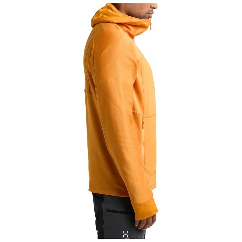 Haglöfs Mens Betula Hooded Fleece Jacket (Desert Yellow) | Sportpursui