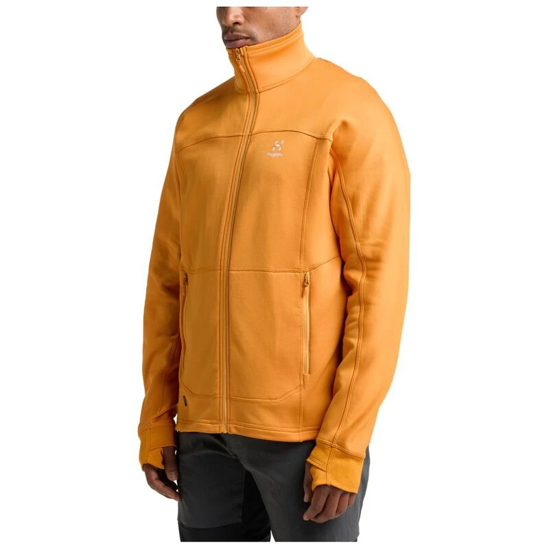 Haglöfs Mens Betula Fleece Jacket (Desert Yellow) | Sportpursuit.com