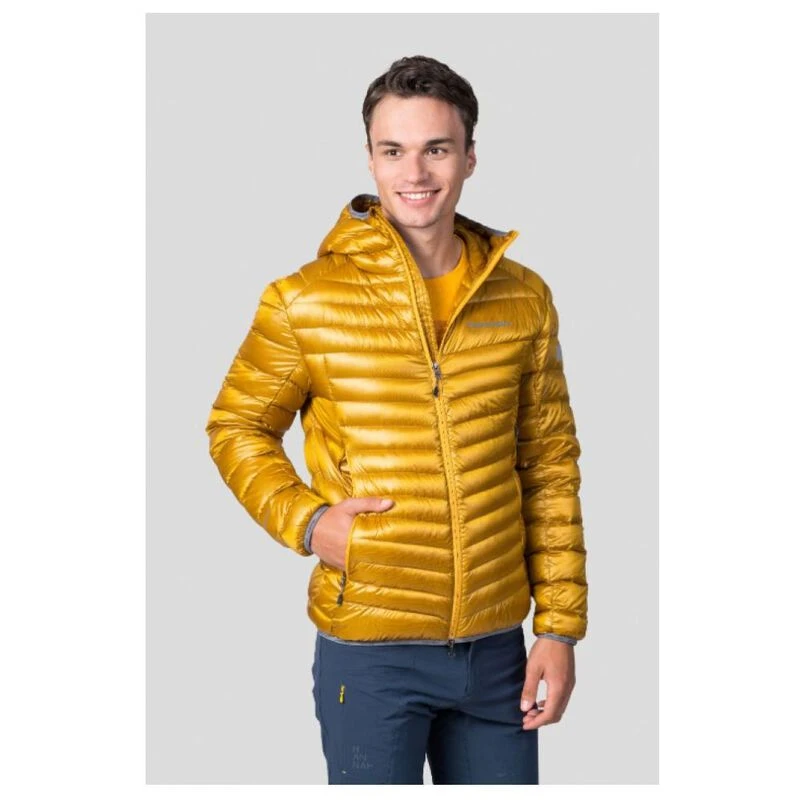 Yellow down jacket men's deals
