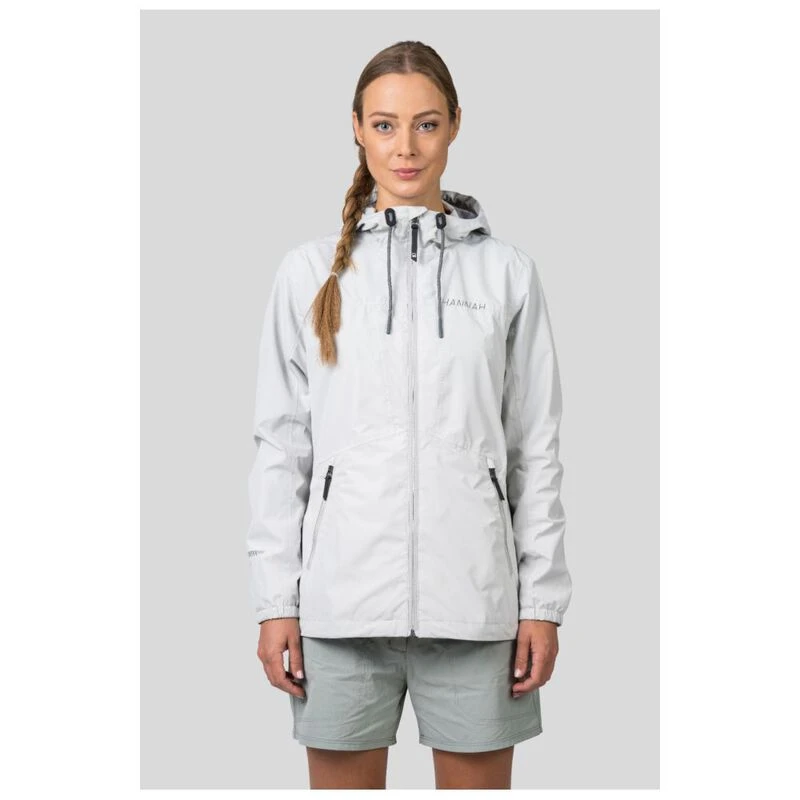Hannah Womens Goldie Waterproof Jacket Grey Sportpursuit