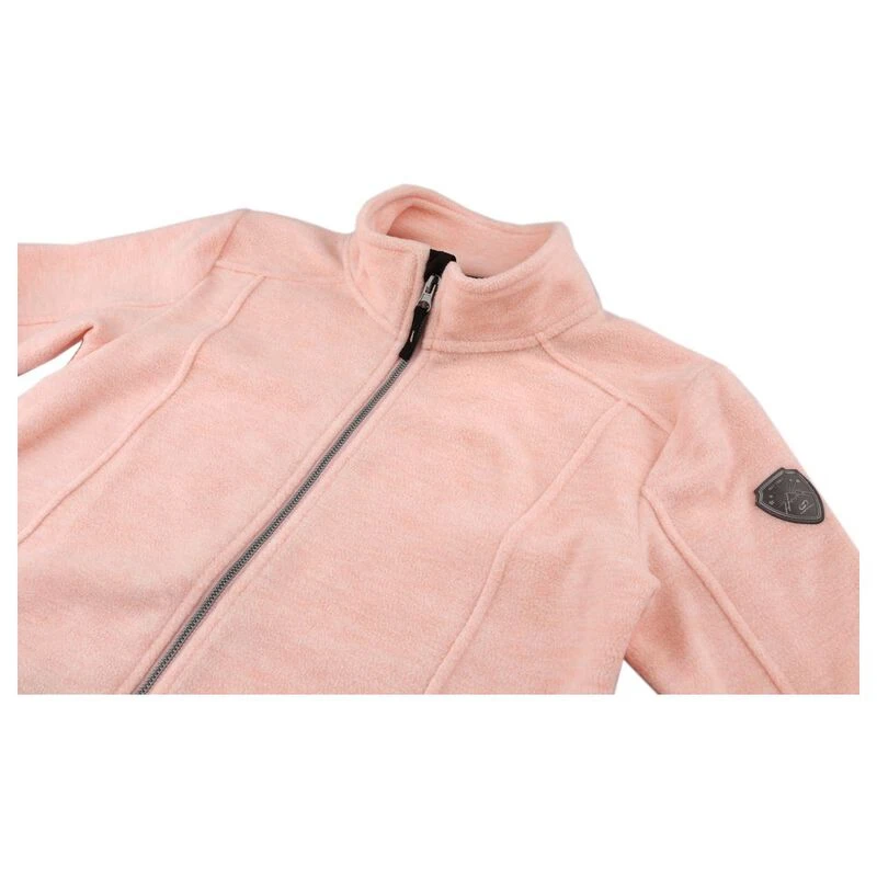 Hannah Womens Pink Melange) (Seashell Fleece Livela | Sportpurs Jacket
