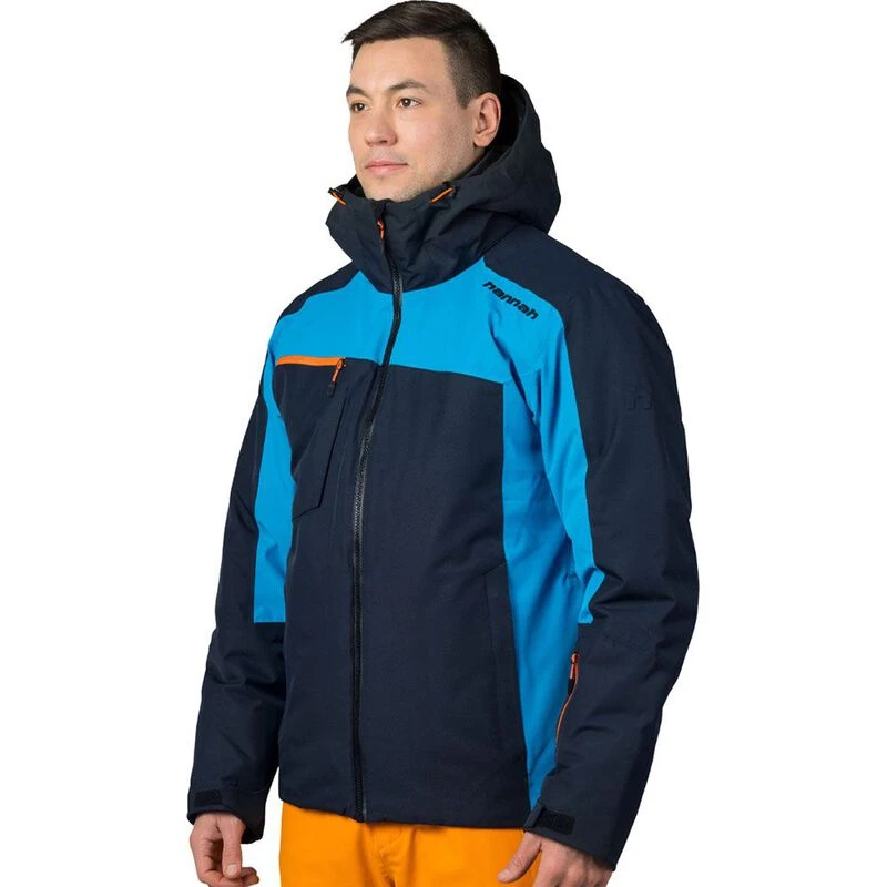 Hannah Mens Kelton Jacket Anthracite Methyl Blue Sportpursuit