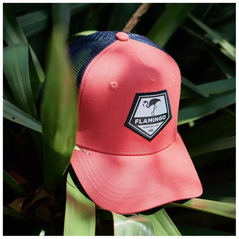 Hanukeii Flamingo Cap Pink Blue Sportpursuit