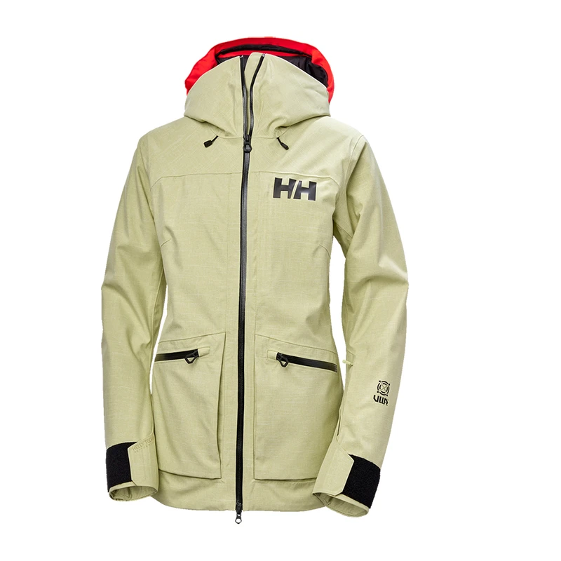 HellyHansen Womens Powderqueen 3.0 Jacket (Green)
