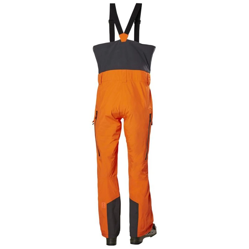 Helly Hansen Mens Sogn Shell Bib Trousers (Bright Orange)
