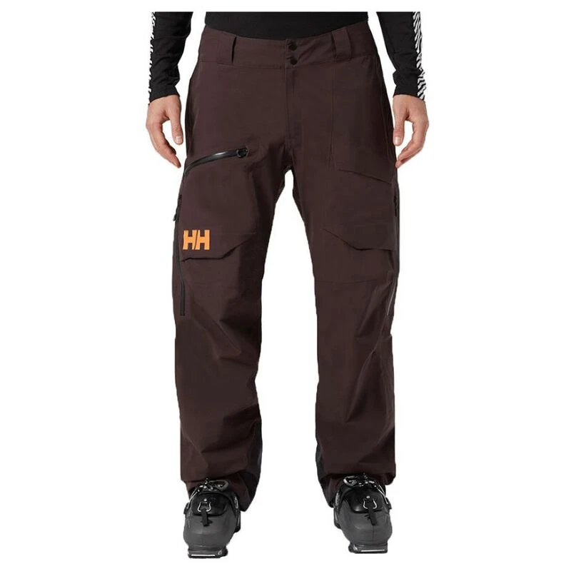 Helly Hansen Mens Ridge Infinity Shell Ski Trousers (Bourbon) Sportp