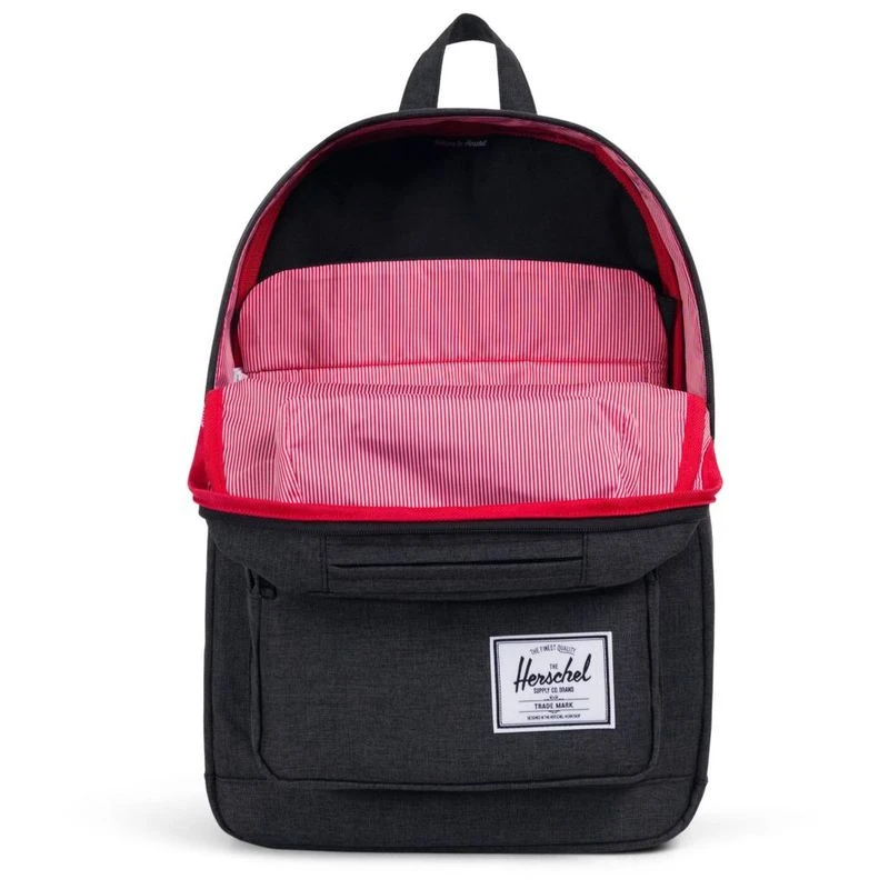 Herschel Pop Quiz Rucksack Black Crosshatch Black Sportpursuit.c