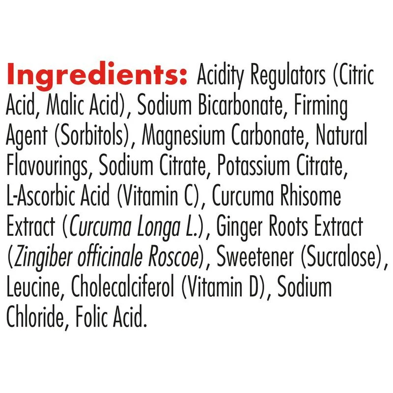 High5 Zero Hydration Tablets (Turmeric & Ginger 8 x 20 Tabs Short