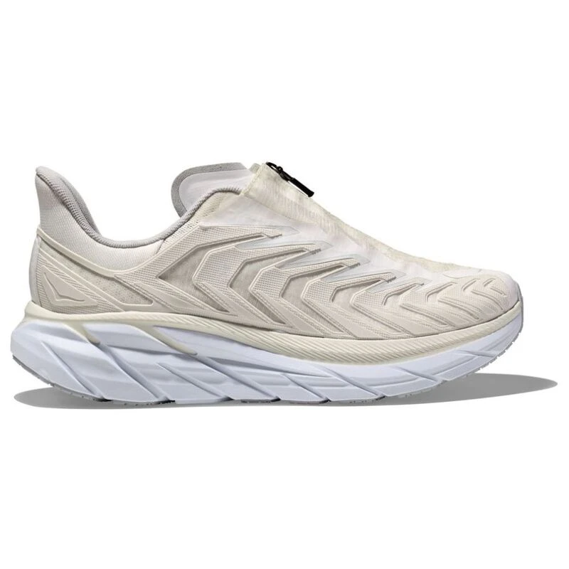 Hoka Project Clifton Casual Shoes (Blanc De Blanc/Lunar Rock) | Sportp
