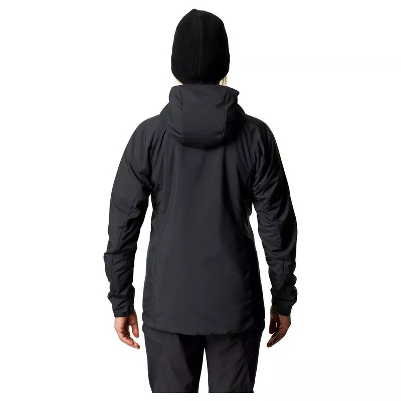 Houdini Womens Heavenly Houdi Jacket True Black Sportpursuit
