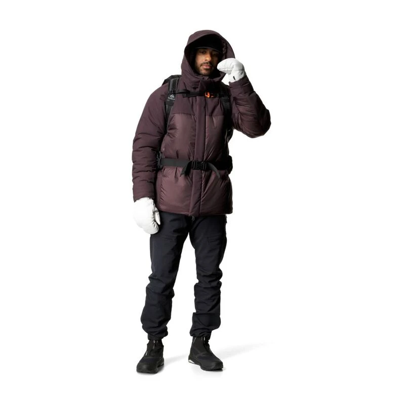 Houdini Mens Bouncer Insulated Jacket Red Illusion Sportpursuit