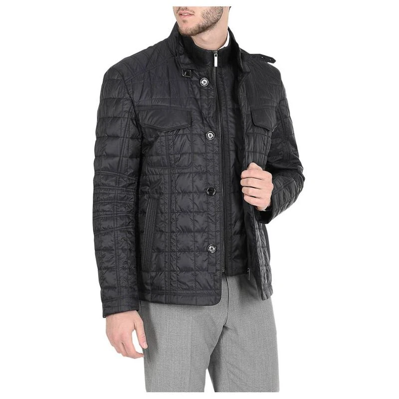 Hugo boss black jacket mens online