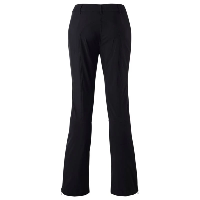 Hyra Womens Wolf Creek Softshell Trousers (Black) | Sportpursuit.com
