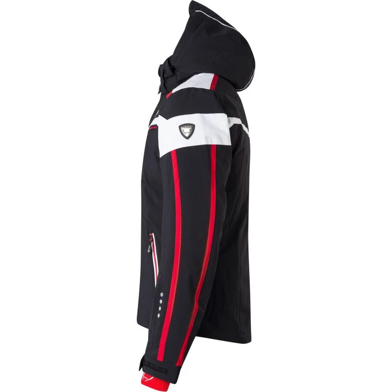 Hyra Mens Chur Ski Jacket (Black/Red)