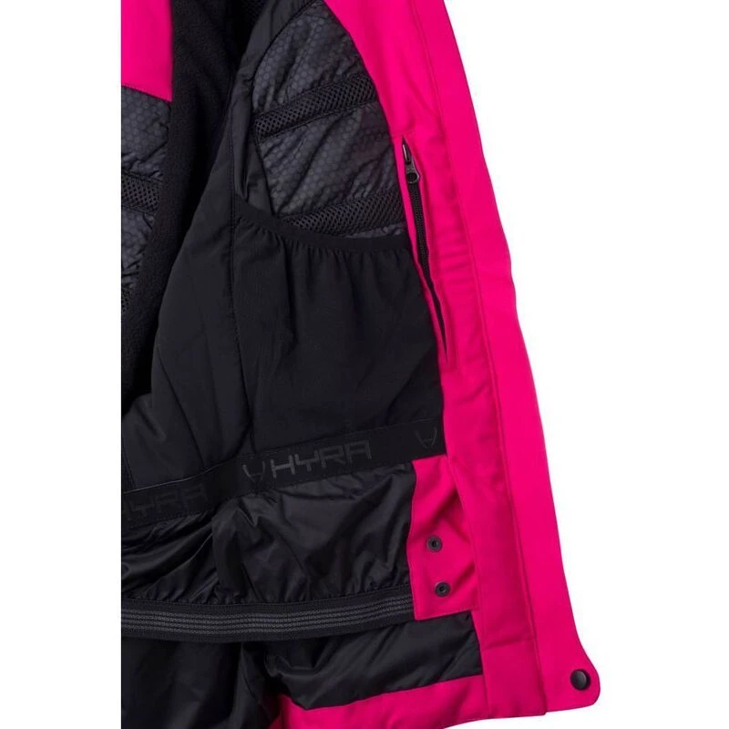 Hyra Womens Les Deux Slpes HBS Ski Jacket (Magenta/Black) Sportpursu