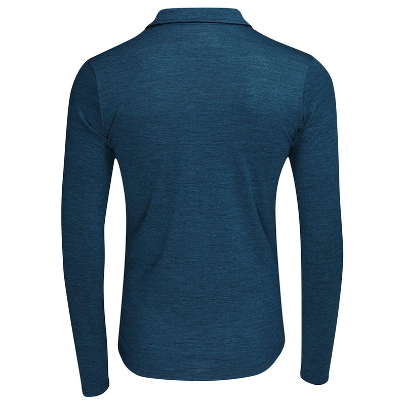 Merino Wool Jacquard Base Layer Clothes Men′ S Long Sleeve Thermal