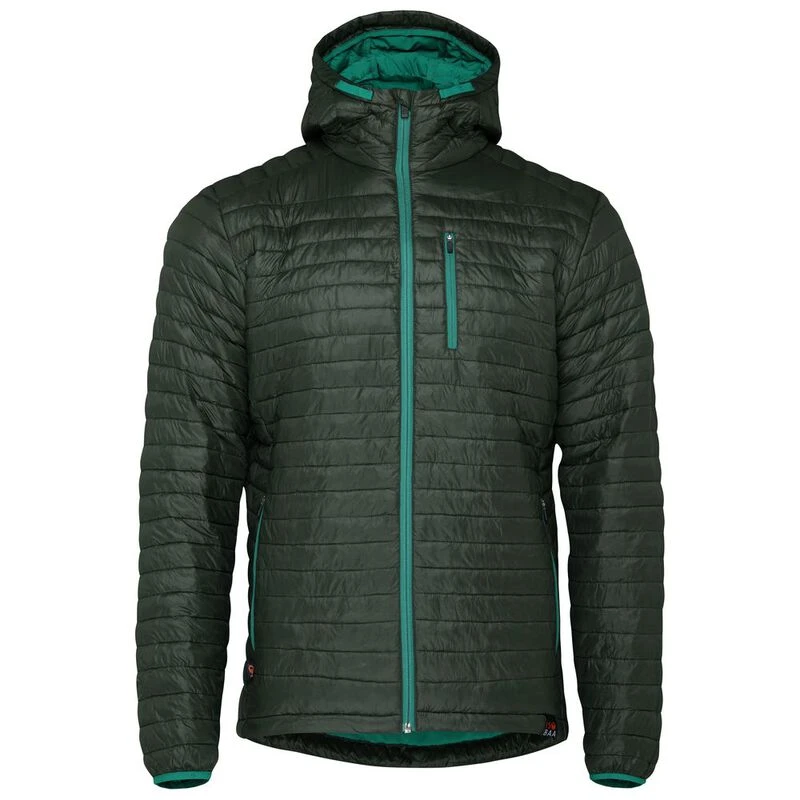 Isobaa Mens Merino Wool Insulated Jacket Forest Green Sportpursuit