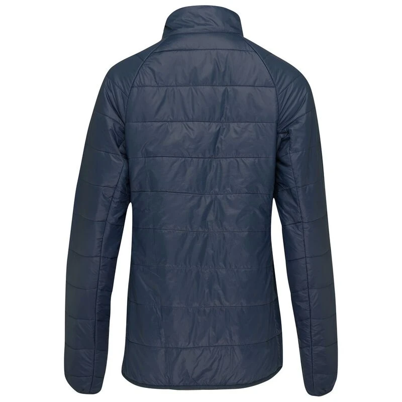 Isobaa Womens Packable Insulated Jacket Denim Navy Sportpursuit