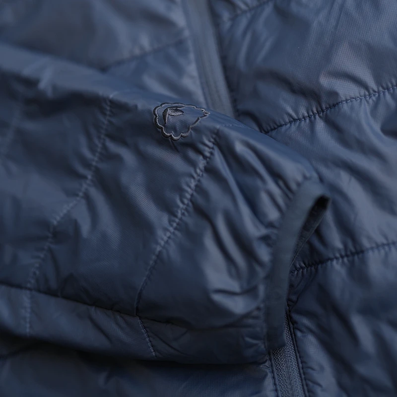 Isobaa Mens Packable Insulated Jacket (Denim/Navy) | Sportpursuit.com