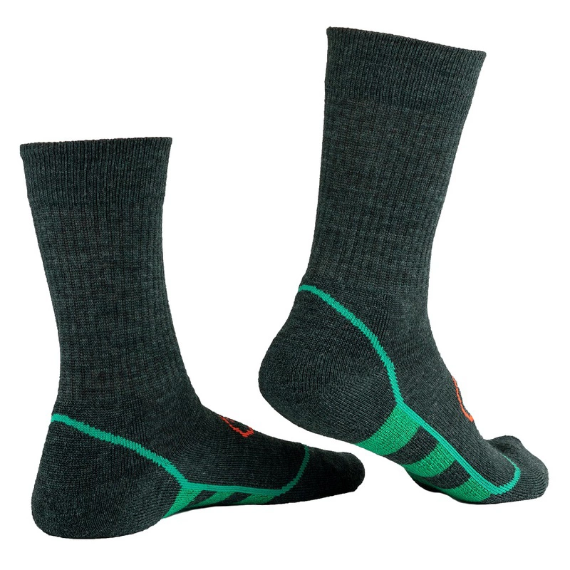 Isobaa Merino Blend Hiking Socks (3 Pack - Forest/Green) | Sportpursui