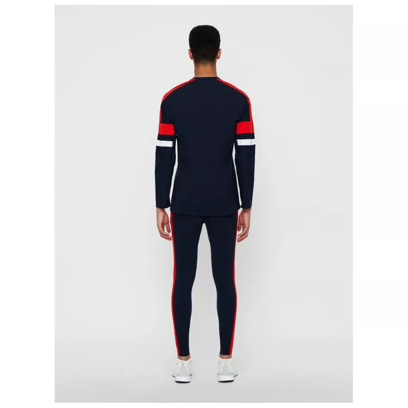 J Lindeberg Mens Sonic Long Sleeve Compression Top Jl Navy Sportpu