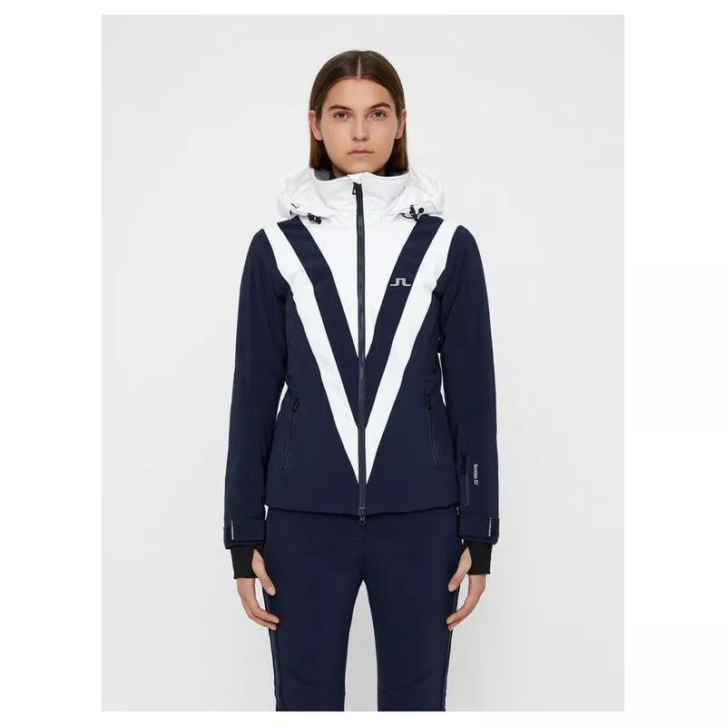 J Lindeberg Womens Wrangell Dermizax EV Jacket JL Navy Sportpursui