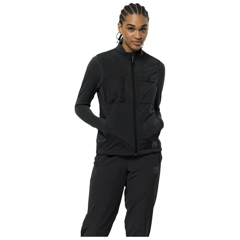 Jack Wolfskin Womens Bike Commute INS Insulated Gilet Phantom Spor