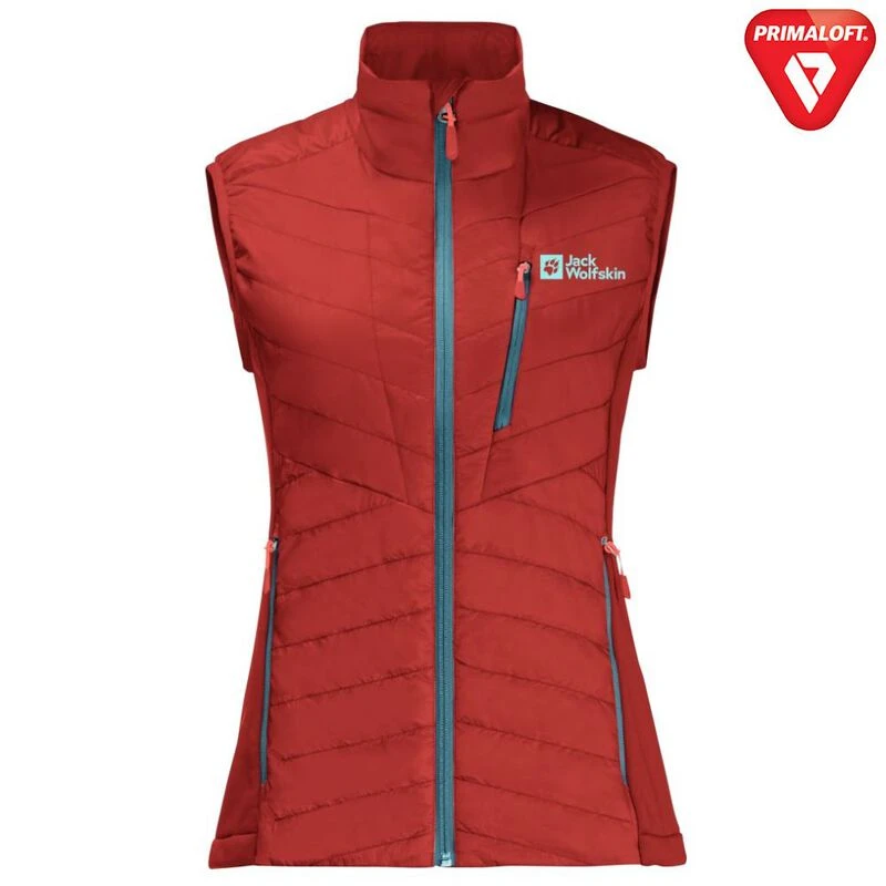 Jack Wolfskin Womens Routeburn Pro INS Insulated Gilet Tango Orange
