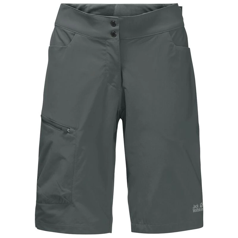 Jack Wolfskin Womens Tourer Shorts Slate Green Sportpursuit