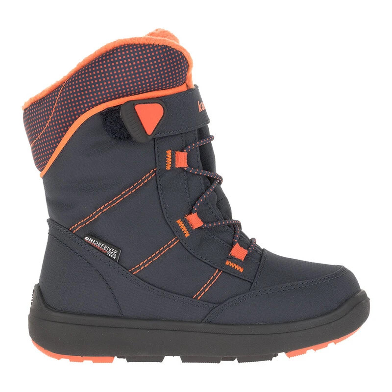 Kamik Kids Stance 2 Snow Boots Navy Flame Sportpursuit
