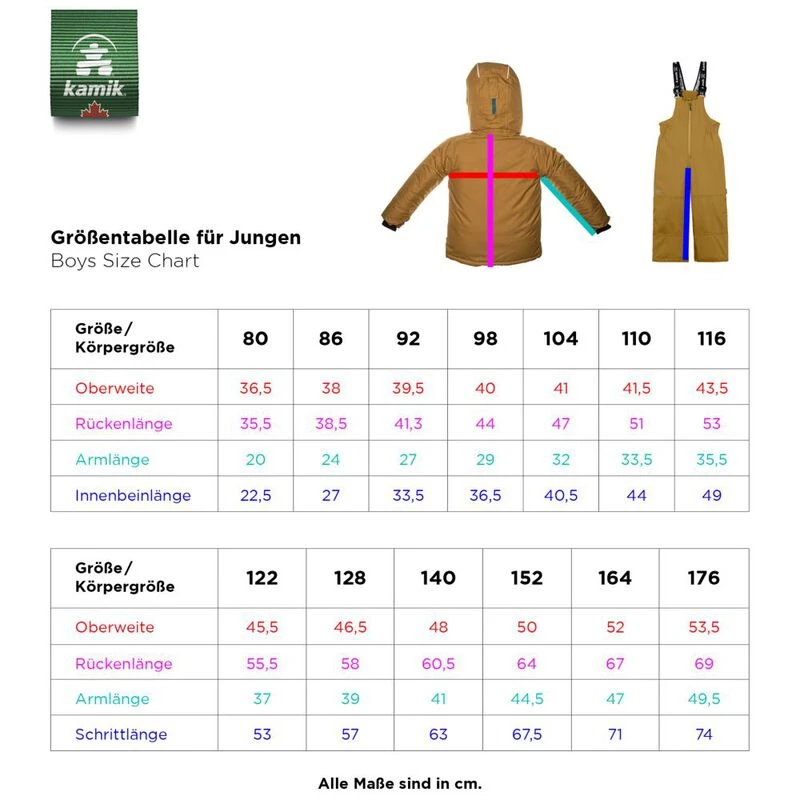Reid size guide sales