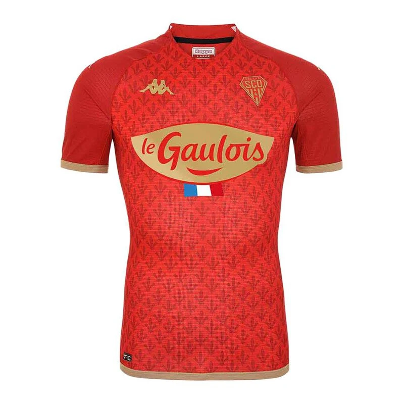 Kappa Maillot Kombat Pro Third Angers SCO 2022 2023 Homme Rouge Gold