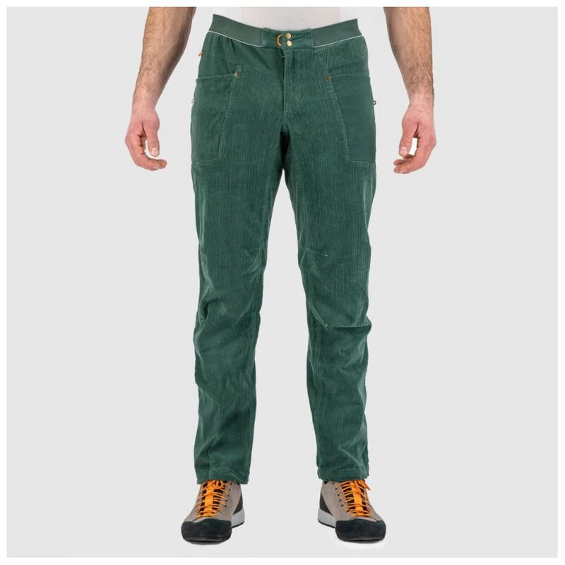 Karpos Mens Abete Trousers (Jungle Green) | Sportpursuit.com