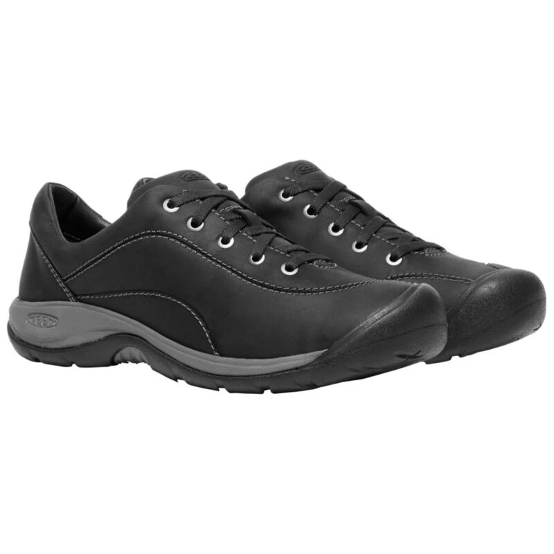 Keen Womens Presidio II Hiking Shoes Black Steel Grey Sportpursuit