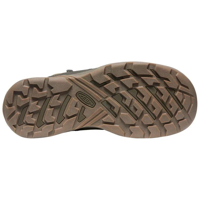 Keen Mens Circadia Mid Waterproof Hiking Boots (Dark Olive/Potters Cla