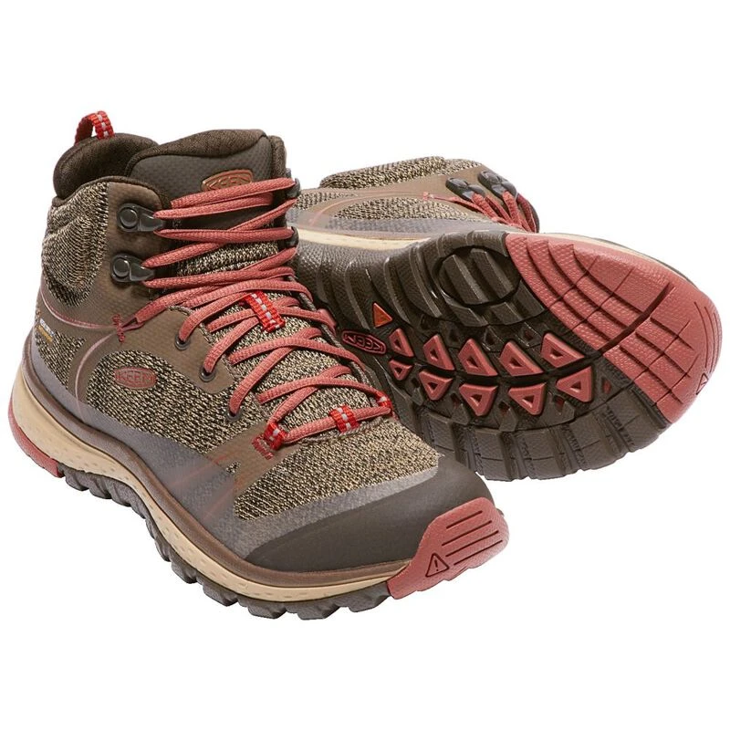 Keen Womens Terradora Mid WP Boots Canteen Marsala Sportpursuit